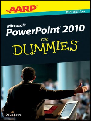cover image of AARP PowerPoint 2010 For Dummies